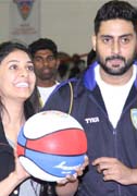 Abhishek Bachchan @ All India Basketball Tournament