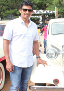 Actor Jiiva Car Rally Images