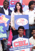 Indias First Celebrity Badminton League Launched Images