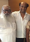 Writer Balakumarn Met Rajinikanth Images